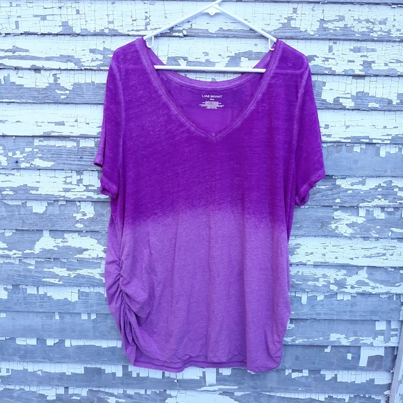 Lane bryant ombre sheer top size 22/24